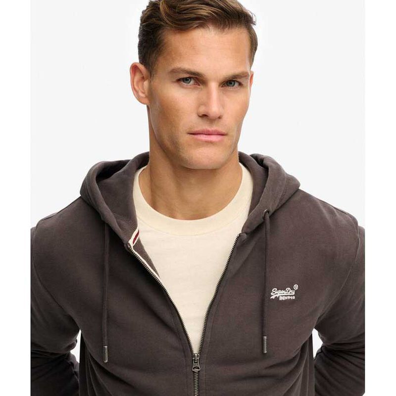 Superdry Essential Logo Zip Hoodie Hb image number 2